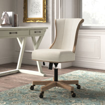 Wayfair upholstered best sale desk chair